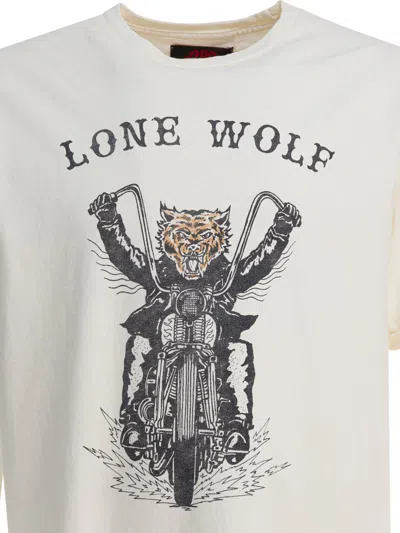 Gallery Dept. Lone Wolf T-shirts White In Black