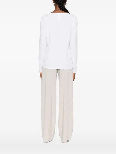 Wolford Longsleeves Pure Top In White