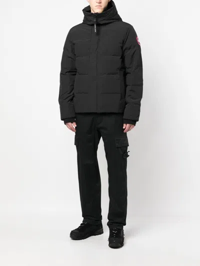 Canada Goose Macmillan Technical Fabric Parka In Black
