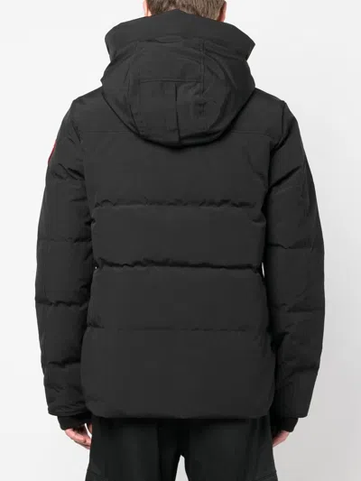 Canada Goose Macmillan Technical Fabric Parka In Black