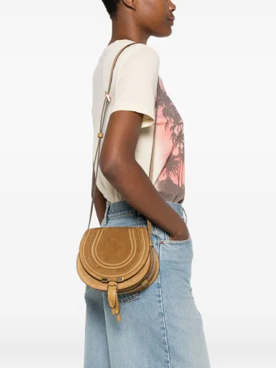Chloé Marcie Small Leather Crossbody Bag