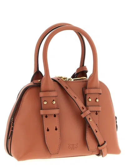 Pinko 'mini Escape' Handbag In Brown