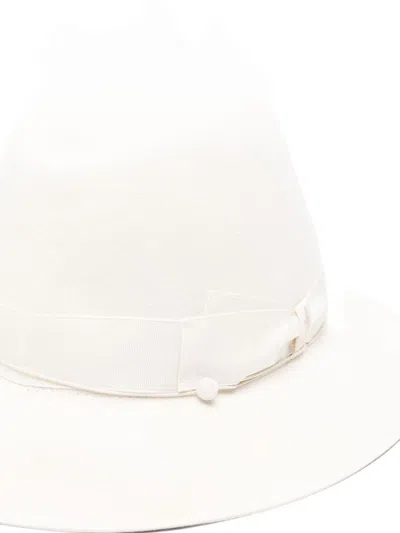 Borsalino Monica Hat In White