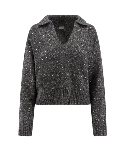 Pinko Nibani Wool Blend Sweater In Multi