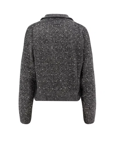 Pinko Nibani Wool Blend Sweater In Multi