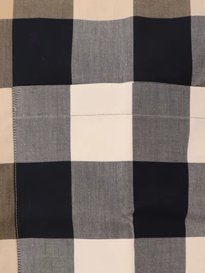 Burberry Summerton Long-sleeved Check Shirt In Brown