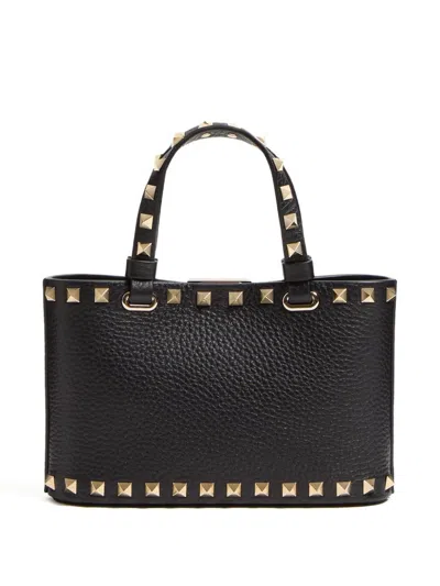 Valentino Rockstud Mini Tote Bag With Chain Strap