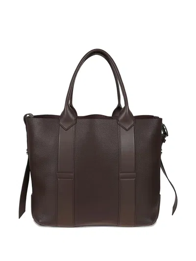 Hogan Pre Script Medium Leather Tote Bag