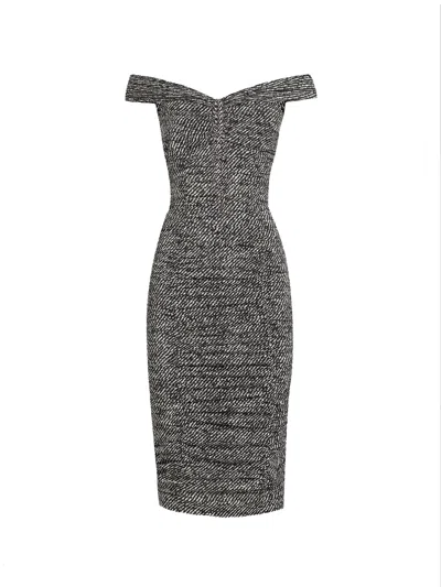 Dolce & Gabbana Dolce&gabbana Women Silk Dress In Black