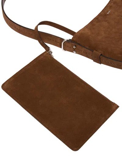Max Mara Calfskin Shoulder Bag Adjustable Strap