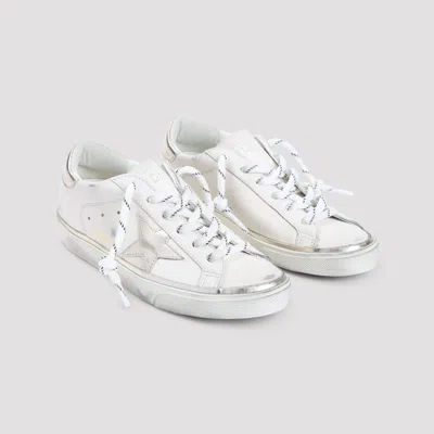 Golden Goose "super-star" Sneakers In White