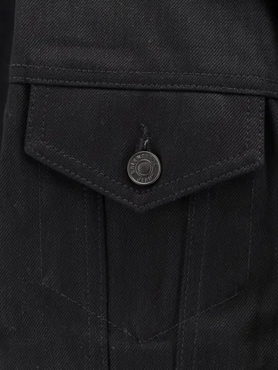 Balenciaga Tailored Long Sleeve Blazer Pockets In Black