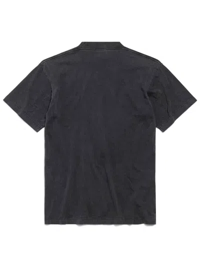 Balenciaga "standard" T-shirt By Bb In Black