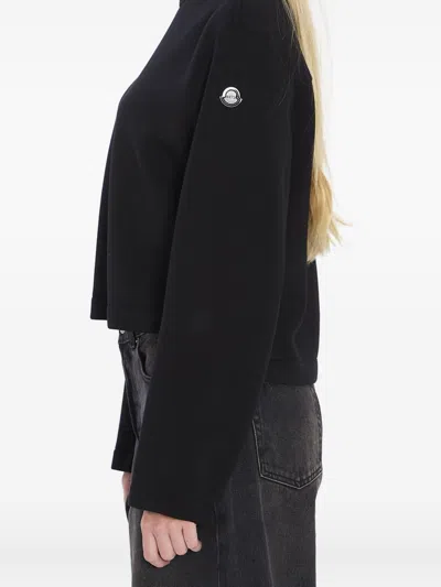 Moncler Genius Sweaters Blacks And Greys In Black