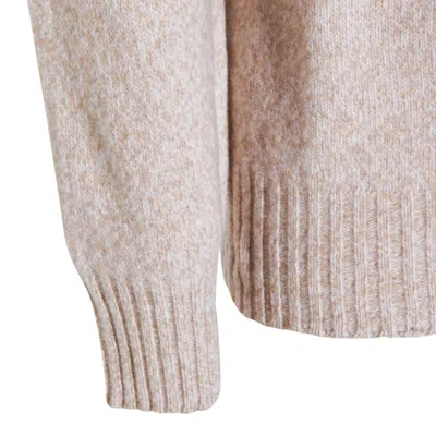 Altea Long Sleeve Turtle-neck Sweater In Neutral