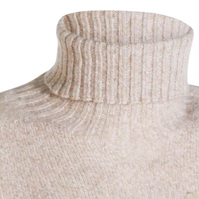 Altea Long Sleeve Turtle-neck Sweater In Neutral