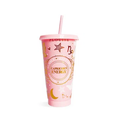 P.louise P. Louise Sippin With The Signs Horoscope Cup - 710ml In Pink
