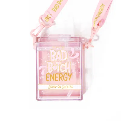 P.louise P. Louise Sippin' On Success Bad B*tch Energy Cup - 500ml In Pink