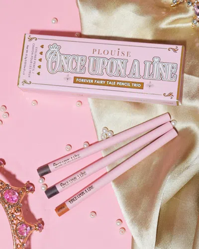 P.louise P. Louise Once Upon A Line Eyeliner Trio Set In Pink
