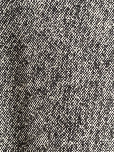 Dolce & Gabbana High-waisted Textured Midi Pencil Skirt In Gray