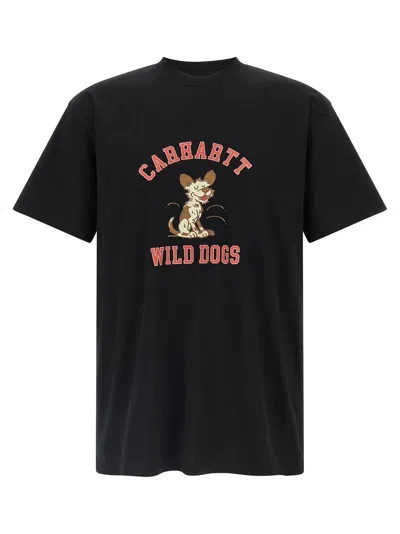Carhartt Wild Dog T-shirt In Black