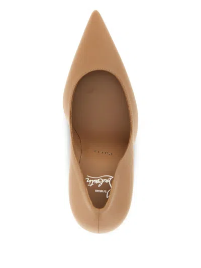 Christian Louboutin Powder Stiletto With Heel In Brown