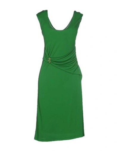 Roberto Cavalli Knee-length Dress In Green