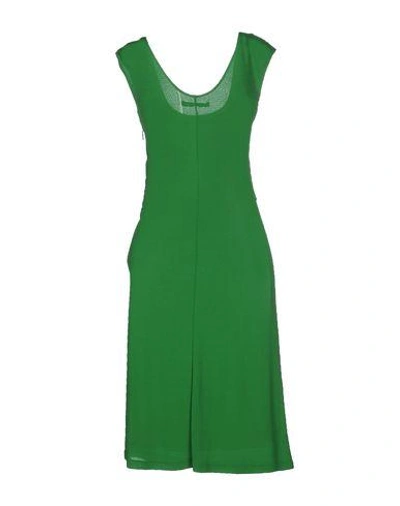 Shop Roberto Cavalli Knee-length Dress In Green