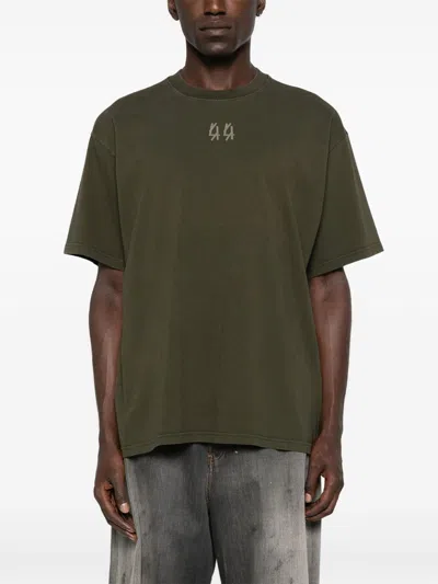 44 Label Group T Shirts Green In Green