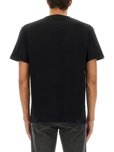 Alexander Mcqueen Alexander Mc Queen T Shirt With Logo In Black