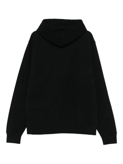 Burberry Simon Hoodie With Front Pocket And Hood In Black