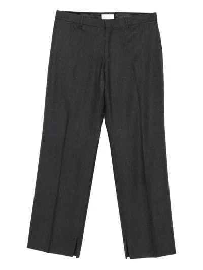 Celine Men Cotton Pants In Black
