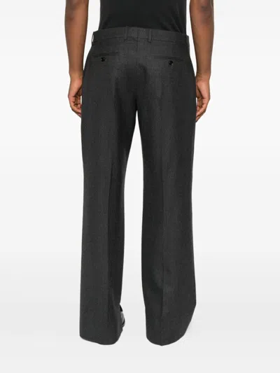 Celine Men Cotton Pants In Black