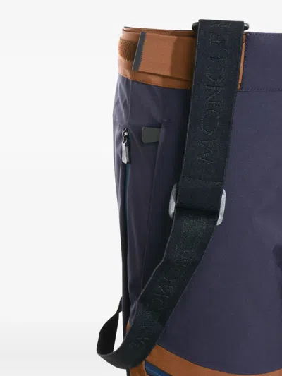 Moncler Zip-up Suspender Pants In Multi