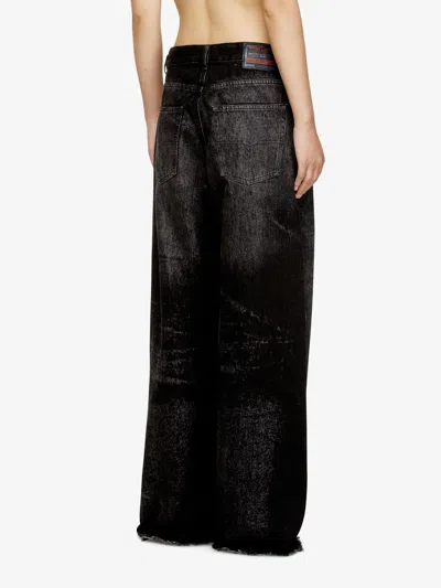 Diesel Classic Straight-leg Jeans With Mid-rise Waist In Multi