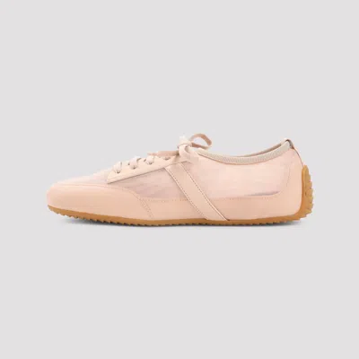 Givenchy Pink Sneaker With Logo Lettering On The Side In Fabric Woman In Multi