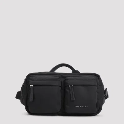 Givenchy Multi-pocket Top-handle Belt Bag In Black