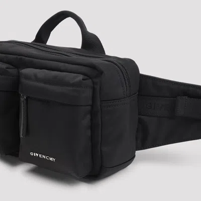 Givenchy Multi-pocket Top-handle Belt Bag In Black