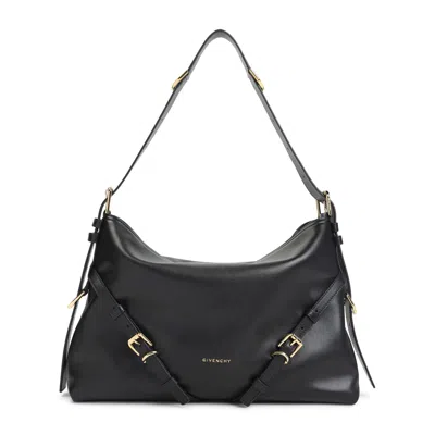 Givenchy Women Voyou Nano Bag In Polished Leather In Black
