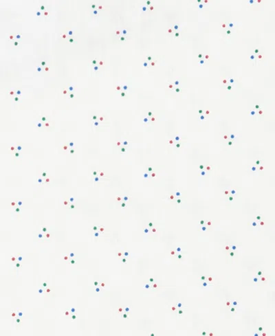 Tommy Hilfiger Boys 8-20 Long Sleeve Triangle Dot Geometric Print Shirt In White