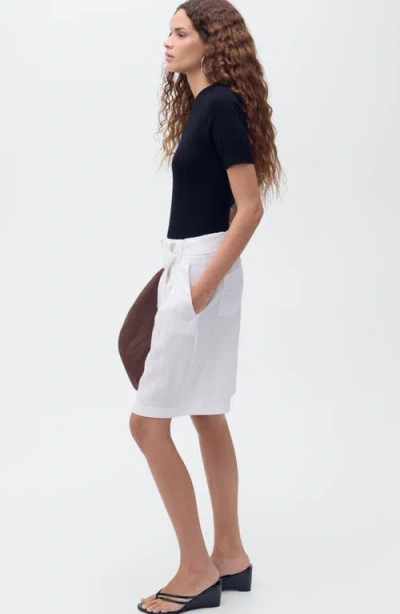 Mango Short Sleeve Sweater In Black