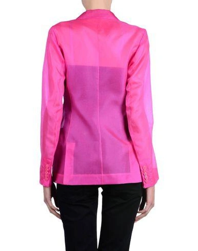 Shop Antonio Berardi Blazers In Fuchsia