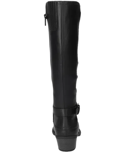 Easy Street Women's Tenille Plus Wide Calf Boots In Black