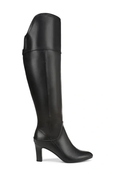 Naturalizer Women's Yuko Over The Knee Dress Boots In Black