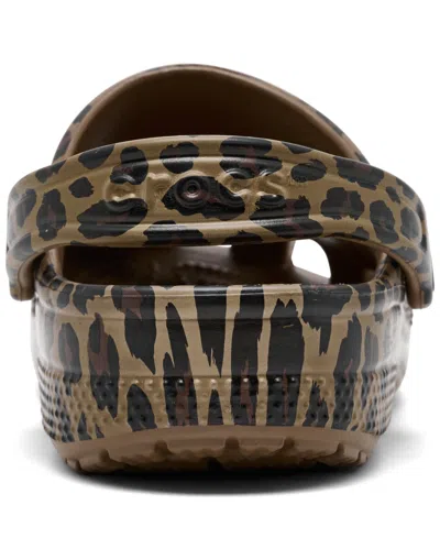 Crocs Classic Animal Clogs In Animal Print