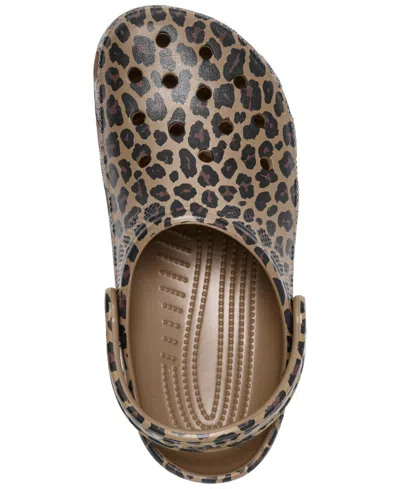 Crocs Classic Animal Clogs In Animal Print
