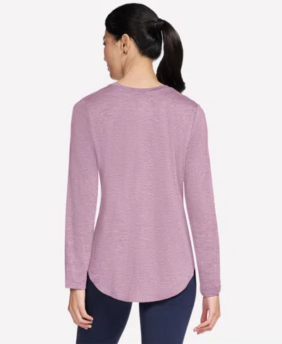 Skechers Women's Godri Swift Long-sleeve Tunic Top In Pink