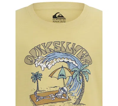Quiksilver Boys 8-20 Long Sleeve T-shirt In Yellow