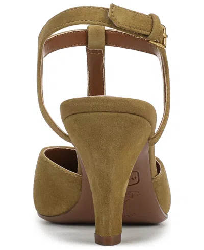 Franco Sarto Women's Ovett Pointed Toe Strappy Shoes In Brown