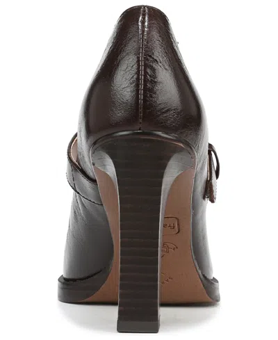 Franco Sarto Women's Shalina Square Toe Mary Jane Shoes In Brown